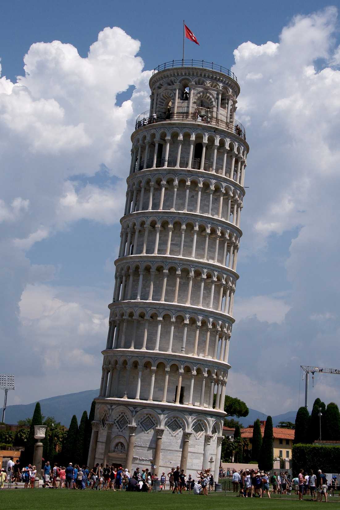 Der schiefe Turm zu Pisa